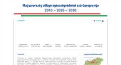 Desktop Screenshot of egeszsegprogram.eu